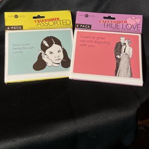 🌻Vintage SomeeCards - Uncensored Greeting Cards and Envelopes! 6 of each kind.
